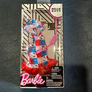 Collectible Barbie Hello Kitty outfit NWT